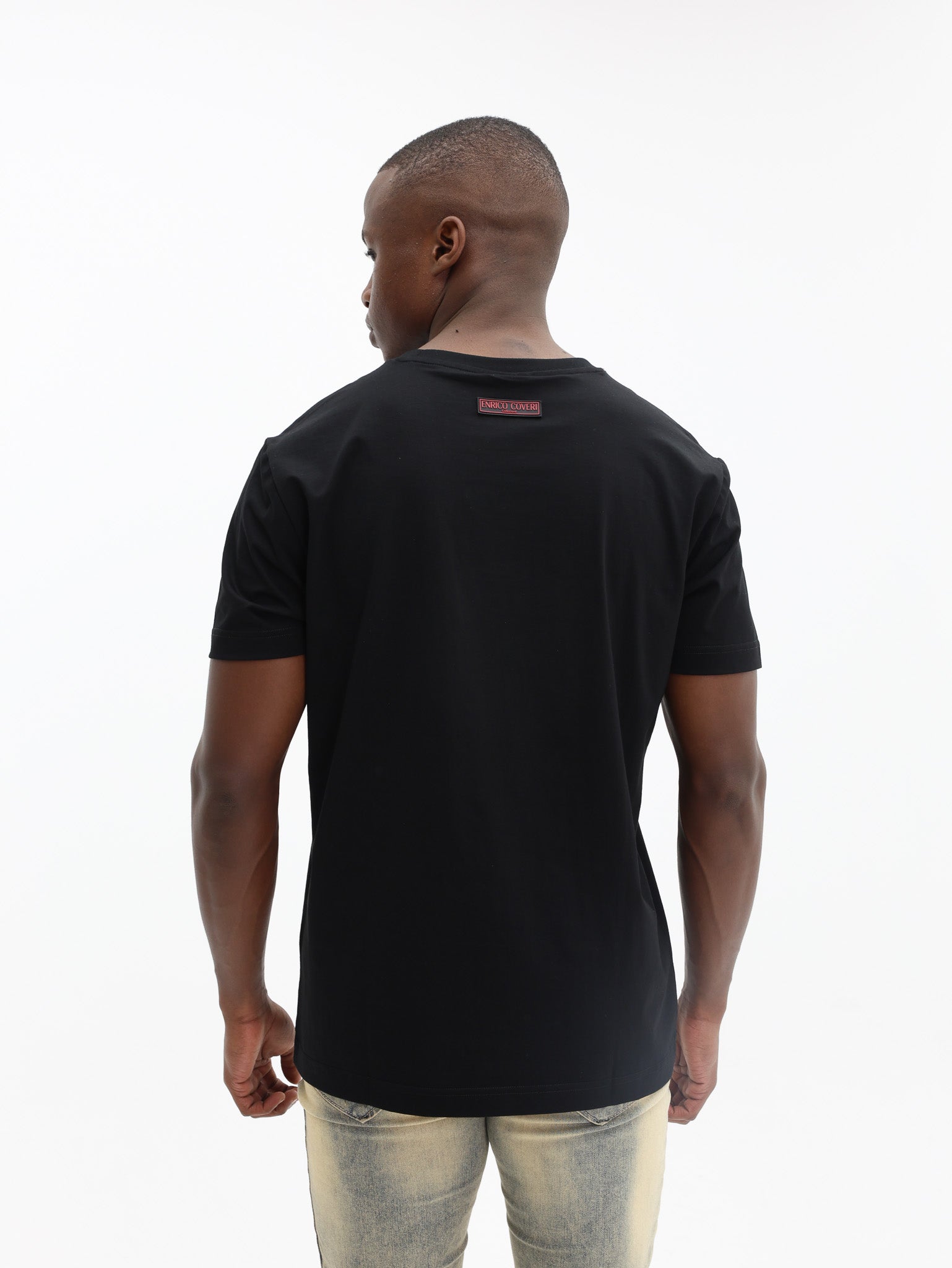 Enrico Coveri T-Shirt 2 Packs Black